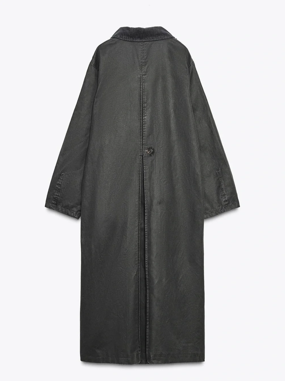 Zara long trench